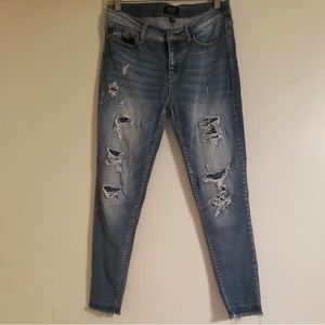 Judy Blue Skinny Jeans, Size 11